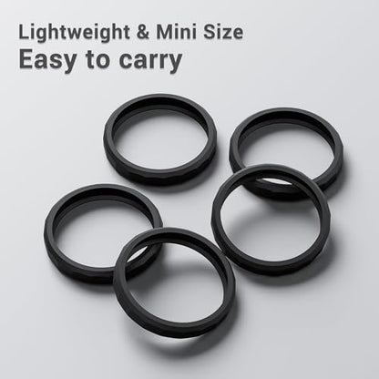 JJC 5Pcs Lens Silicon Ring for DJI Osmo Action 5 Pro 4 3,Protect Lens Edge - color: 5Pcs Silicone Lens Protective Ring