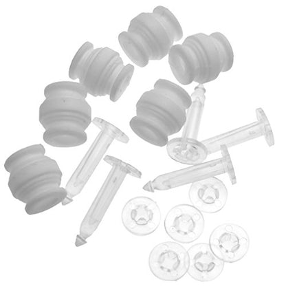 SING F LTD 6pcs Damping Bumper Rubber Balls Anti-drop Pins kit