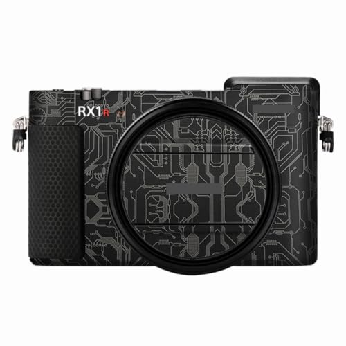 RX1RIII Anti-Scratch Camera Decal Skin for Sony RX1R III RX1RM3 Vinyl Wrap Protective Film Sticker Coat RX1R3 RX1RIII DSC-RX1RM3 (Circuit Titanium, for Sony RX1RIII RX1RM3) - color: Circuit Titanium