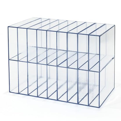 Vowcarol Clear Acrylic Marker Organizer, Marker Holder 18 Slot for 72 Markers- 1 Pack