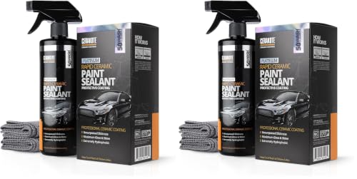 CERAKOTE® Rapid Ceramic Paint Sealant, Ceramic Coating for Cars, 2 Pack - size: 14 Fl Oz (Pack of 2)