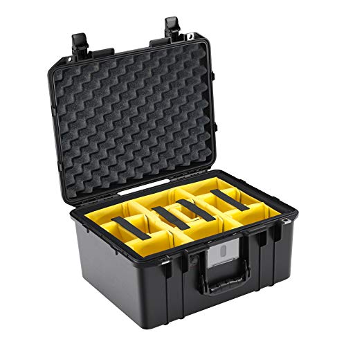 Pelican Air 1557 Case With Padded Dividers - Black - color: Multi, size: With Padded Dividers