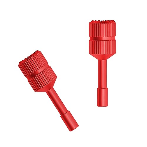 CAPART Extended Joysticks Thumb Rocker for DJI RC & DJI RC 2 Controller, Compatible DJI Air 3 2S Mavic 3 Classic Pro Mavic 2 Mini 4 3 Pro Drone Controller Sticks (Red) - color: Red