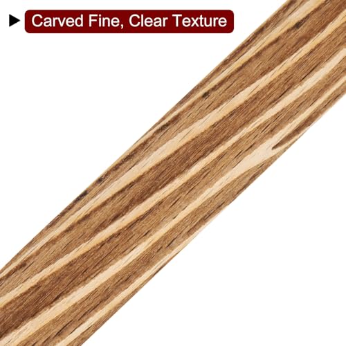 HARFINGTON Wood Clay Roller 4" Wood Grain Pattern Rolling Pins Wood Rollers Pottery Tools Wood Grain Texture Rollers for Clay Baking Dough Playdough DIY - style: Wood Grain