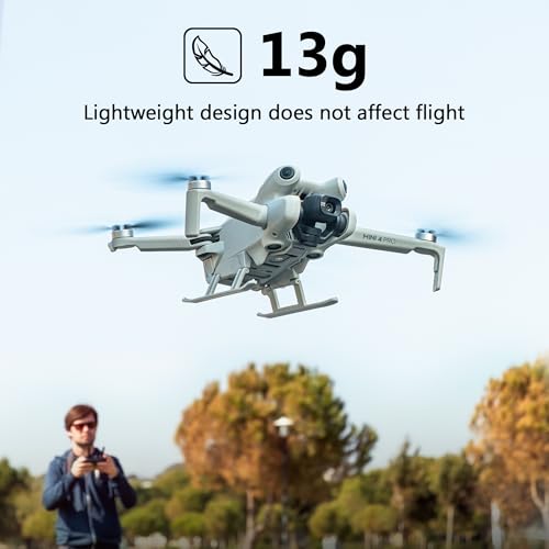 STARTRC PHOTO Mini 4 Pro Landing Gear for DJI Mini 4 Pro Drone Accessories，Landing Leg Protector Extended Foldable Feet