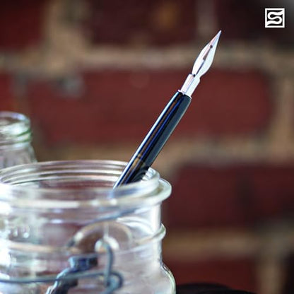 Speedball Sketching Set with Penholders and Pens, Set of 8 (SB2964), Black - style: Drawing Pen Sets