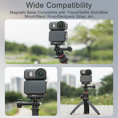 FiTSTILL Magnetic Quick Release Adapter for DJI OSMO Nano/OSMO Action 6 - size: DJI OSMO nano&Action 6