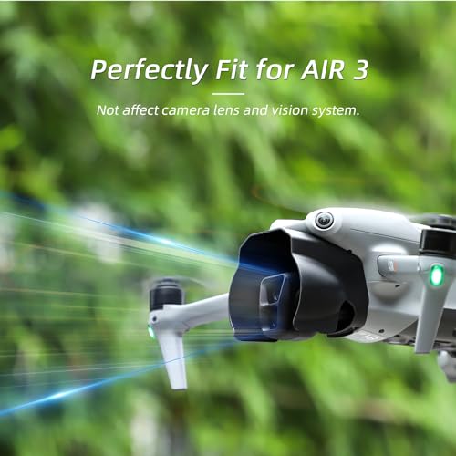 Lens Hood Protective Cover for DJI AIR 3, Drone Accessories Gimbal Lens Cap Sun Shade Camera Protector