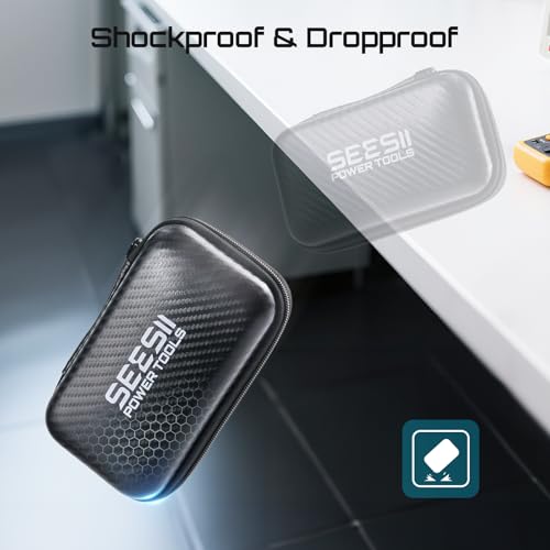 Seesii 4 Inch Protective Case for NanoVNA-H4 & TinySA Ultra - size: 4 inches