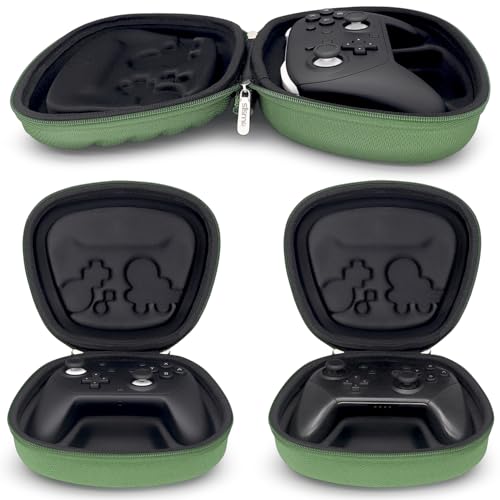 sisma Carrying Case Compatible with Nintendo Switch 2 Pro Controller, Buttons & Joysticks Full Protection, Hard Shell Original Switch Controller Travel Storage Case, Armygreen - color: Armygreen Special Edition