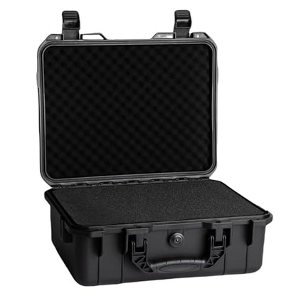 Hard case Waterproof Hard Case with DIY Customizable Foam Insert Portable Protective for Camera Drones Equipments Tools Test Instruments 16.9''x13.7''x5.9'' - color: 16.9''x13.7''x5.9''