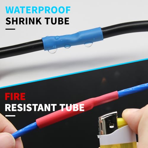 1/2" 3:1 Heat Shrink Tubing Roll, Dual Wall Adhesive Lined Wire Shrink Wrap Tubing Insulation Sealing Waterproof Oil-Proof Anti-Friction (Black, 16.4ft) - color: Black, size: 12.7mm(1/2")-16.4ft