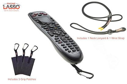 New Portable Remote Holders Universal Remote Tether 3 Pack Adjustable TV Remote Lanyard for Apple, Samsung, Sony, LG Remote Leash