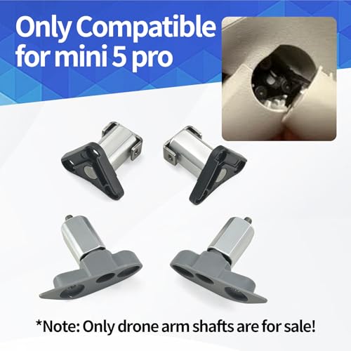 4Pcs Mini 5 Pro Arm Axis for DJI Mini 5 Pro Drone Front/Rear Left Right Arm Hinges Arm Shaft Repair Parts
