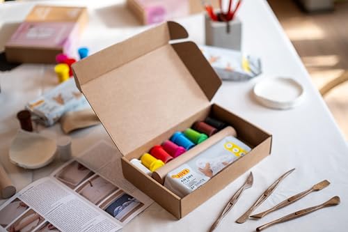 Jovi - DIY Air Dry Kit - Mirror Gift Pottery Kit for Adults - color: Mirror