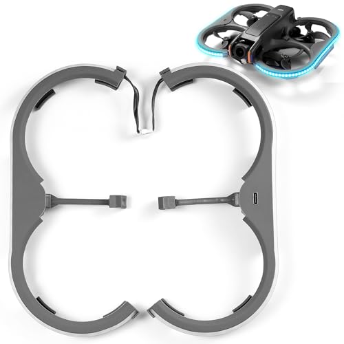 Duct Guard w/LED Strip for DJI Avata 2, Protects + Light Effects