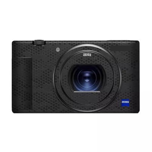 Decal Skin for Sony ZV-1 Vinyl Wrap Anti-Scratch Film Mirrorless Camera Body Protective Sticker Protector Coat ZV1(Mamba Black) - color: Mamba Black