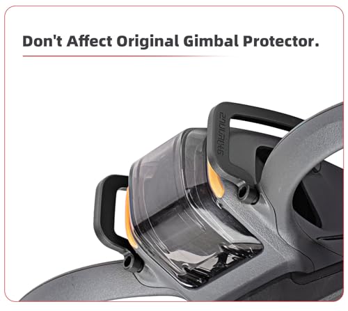 BTG Gimbal Protector Gimbal Bumper for DJI Avata 2 Drone Accessories Parts Gimbal Guard (Red)