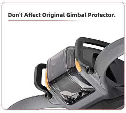 BTG Gimbal Protector Gimbal Bumper for DJI Avata 2 Drone Accessories Parts Gimbal Guard (Red)