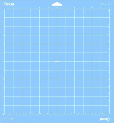 Cricut 2001976 Light Grip Mat, 12'x12', 1 Mat - size: 12 in x 12 in, style: 1 Count