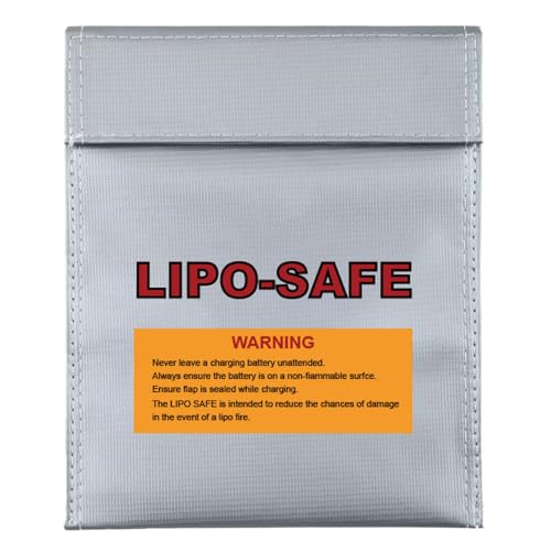 CNHL Lipo Safe Bag Fireproof Explosionproof Safe Bag(12.99X9.84IN)
