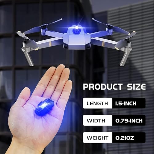 LED Drone Anti-Collision Strobe Lights 7 Colors USB Rechargeable 5 Pack - color: 5Pcs Drone Lights