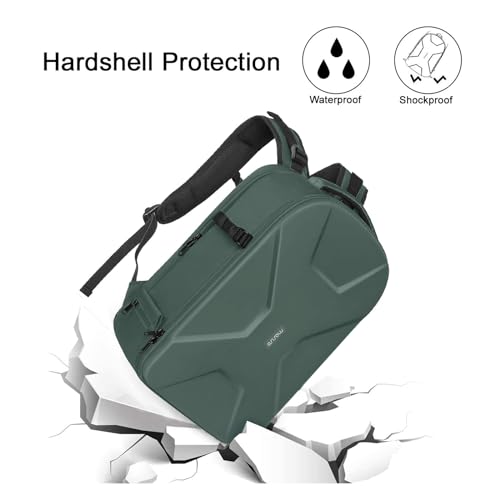 MOSISO Camera Backpack, DSLR/SLR/Mirrorless Photography Camera Bag - color: Emerald Green