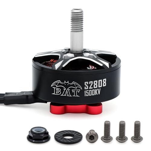 Surpass Hobby S2808 Brushless Motors 1500KV Drone Motor for 6-7inch FPV Racing Drone Quadcopter Fixed Wing(1pcs) - size: 1500kv-1pcs