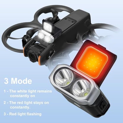 Searchlight for DJI Avata 2/Mavic/Mini, Anti-Collision Night LED - color: Searchlight Kit