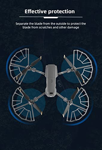 BTG Quick-Release Propeller Guards Propeller Protectors Compatible with DJI Mavic 2 Pro/Mavic 2 Zoom Accessories Replacement Parts (Propeller Guards)