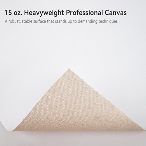 PHOENIX Professional Canvas Roll 72 Inch x 6 Yard (18 Feet) - size: 72 inch x 6 yard, style: 15 oz.