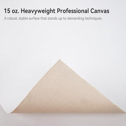 PHOENIX Professional Canvas Roll 72 Inch x 6 Yard (18 Feet) - size: 72 inch x 6 yard, style: 15 oz.