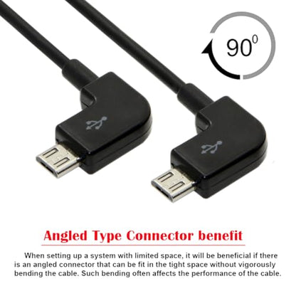 cablecc Remote Controller OTG Data Cable Micro USB to Micro USB Compatible with FPV Aerial Photography Mavic Pro Platinum Mavic Pro RC Accessories - style: Micro USB to Micro USB