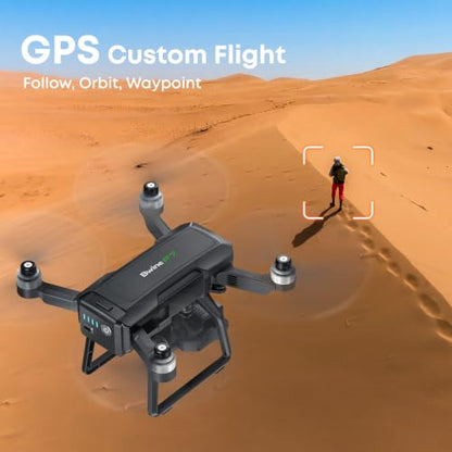 Bwine F7GB2 Pro Drones with Camera for Adults 4K UHD Aerial 3-Axis Gimbal - color: Dark Gray