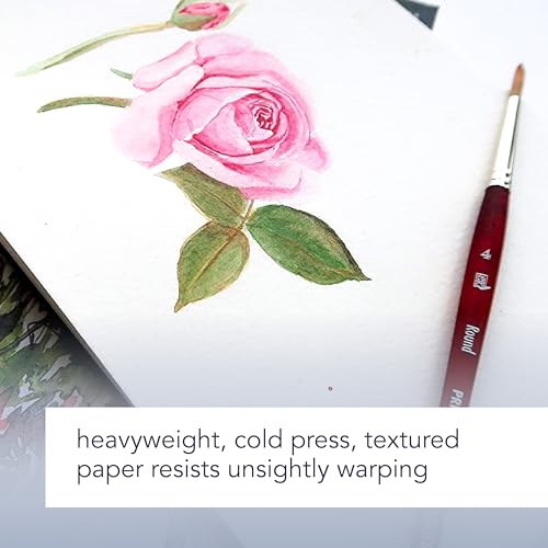 Canson Montval Watercolor Paper Art Book, White, 14x11 in - size: 14"X11"