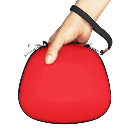sisma Protective Case Compatible with Nintendo Switch 2 Pro Controller, Hard Shell Original Switch Controller Protection Travel Storage Case Portable Carrying Bag, Red - color: Red