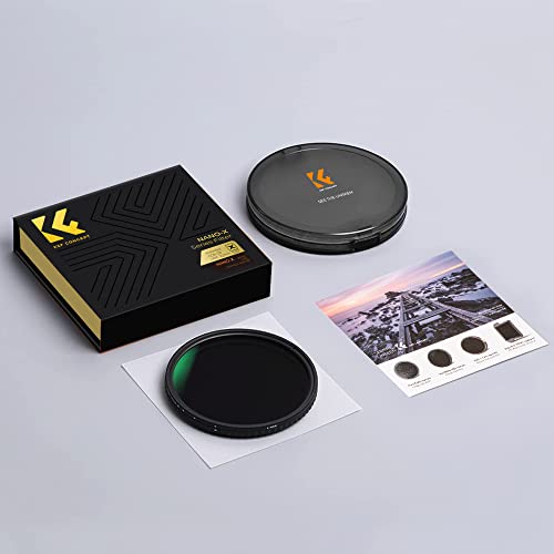 K&F CONCEPT 52mm Variable ND Lens Filter ND8-ND128 (3-7 Stop) No X Cross - size: 52mm