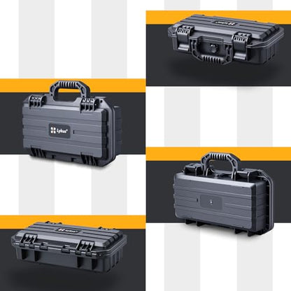 Lykus HC-3011 Waterproof Hard Case with Foam, Inner Size 11.42*4.72*2.99in - size: HC-3011