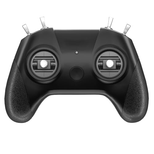 STARDRONE S8 FPV Flight Simulator Controller -Anti-Slip PU Handle, 8 Channel Metal Joystick, Ergonomic Design for DRL/Uncrashed/Liftoff/DCL Beginner Pilots (Mode 2, Black) - color: Black