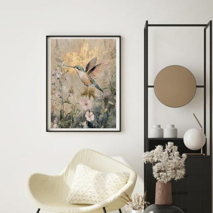 WUDWL Paint by Numbers Kit for Adults Framed Canvas, with Wooden Easel - color: YH05344