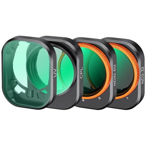K&F CONCEPT Variable ND UV CPL Filter Kit Compatible with DJI Mini 4 Pro