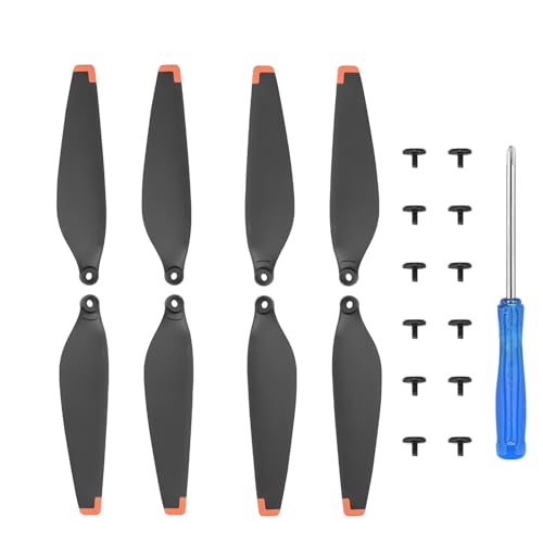 CHICHIYANG 4PCS PC Drone Propeller Replacement Parts Quick Release Propeller Blades for DJI Mini 4 Pro