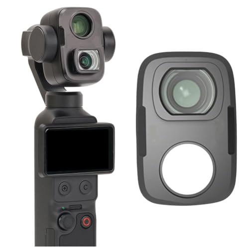 Coyktonty Lens Filter for DJI Osmo Pocket 4P,Waterproof, Oil-Resistant(Wide-Angle Lens) - color: Wide-Angle Lens