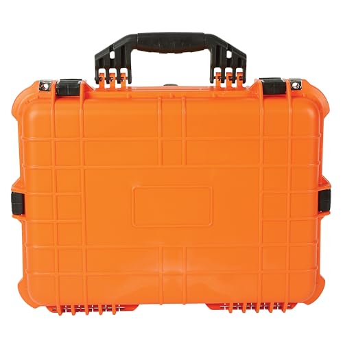 Strongway 20in. Waterproof Storage Case, Orange - color: Orange