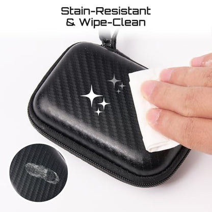 Seesii 2.8" NanoVNA-H Protective Case, EVA Hard Shell Storage Pouch - size: 2.8 inches