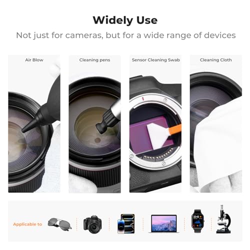 K&F CONCEPT 32-in-1 Pro Camera Cleaning Kit for Professional Photographers