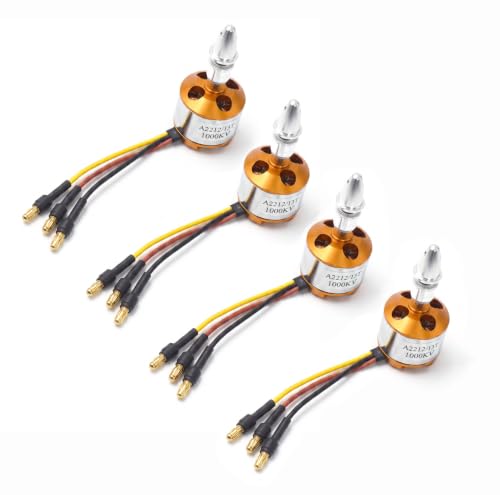 A2212 1000KV Brushless Motors 13T for RC Aircraft Quadcopter Drone(4PCS)