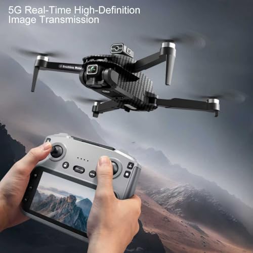 Adult GPS Drone with 1080P Camera & 4.5" Screen Controller FPV Quadcopter