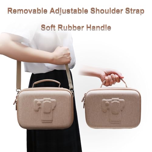 Small Camera Case Bag for Canon EOS Rebel T7/R50//R100 DSLR Camera Beige - color: Beige, size: Small