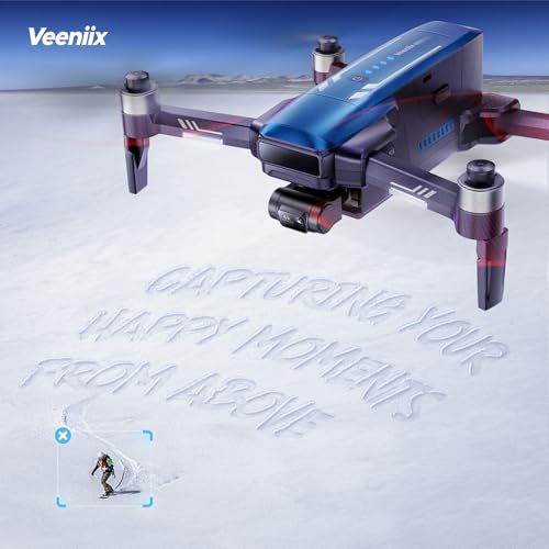 Veeniix V11PRO Drone for Adults 3-Axis Gimbal Quadcopter 8K Camera - color: BLUE